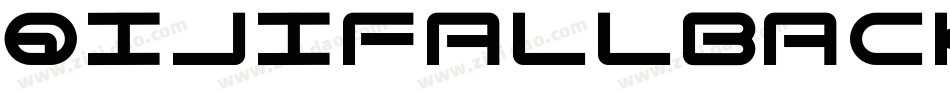 QIJIFALLBACK Regular字体转换
